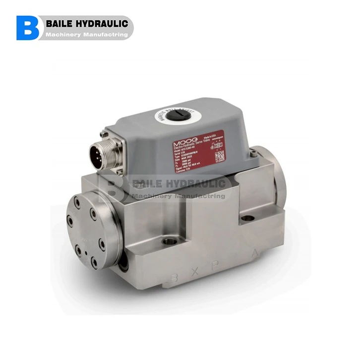 SERVO VALVES SERJE MOOG 72 VALV TAL-KONTROLL TAL-FLUSS IMĦADD BIL-PILOT B'INTERFACE ANALOGA